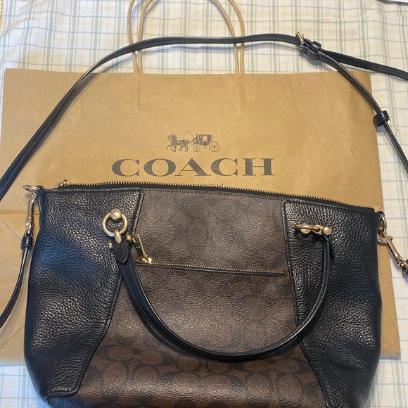 Coach purse, signature Kacey Satchel lightly used - Picture 1 of 8